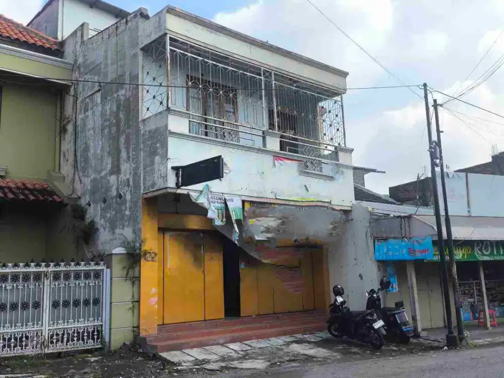 ruko strategis area bisnis tepi jalan raya Nusukan Banjarsari