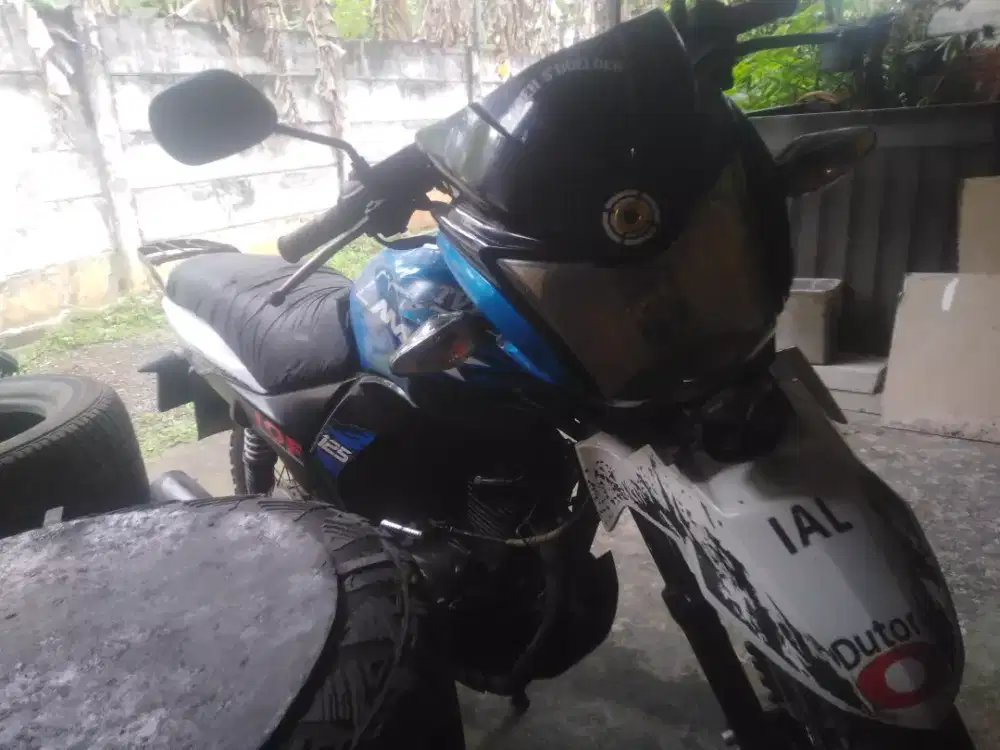 Motor tvs 125cc bisa buat cross dan aspal