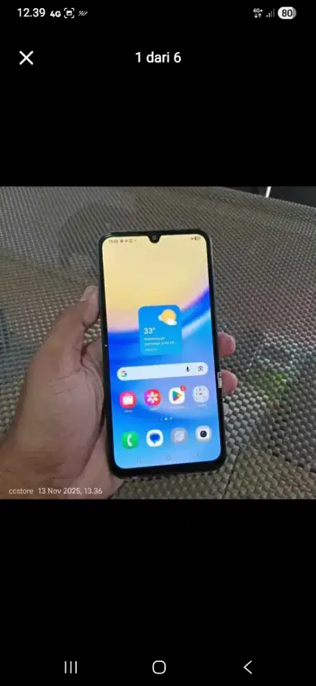 Samsung a15 5g  8/256 hp aja
