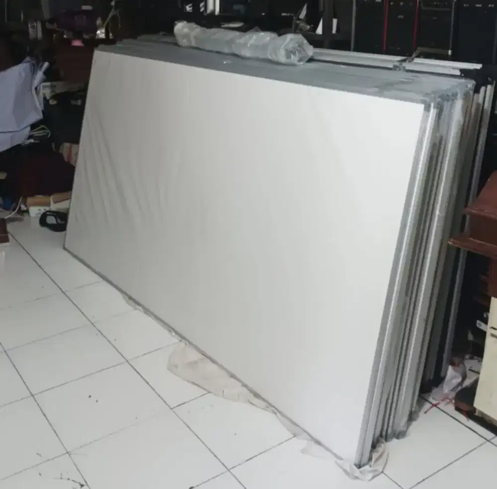 White board gantung bahan FORMIKA uk 120x240