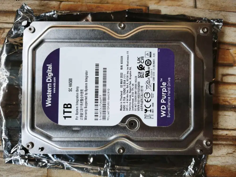 Hardisk CCTV WD-Purple HDD 1TB
