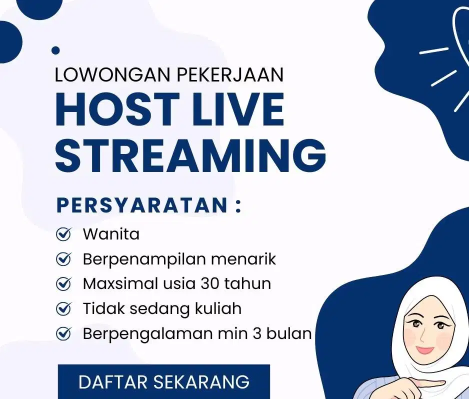 Loker host live freelance brand baby ( jatiuwung tangerang )