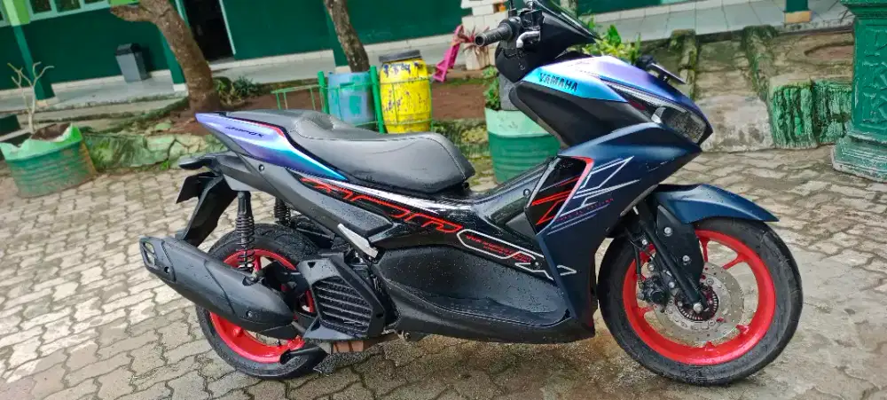 Jual aerox cyber city mulus lokasi kota Metro