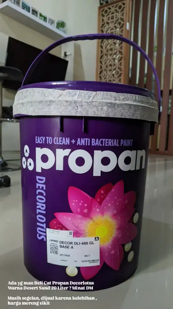 Jual Cat Propan Decorlotus Warna Desert Sand 20 Liter