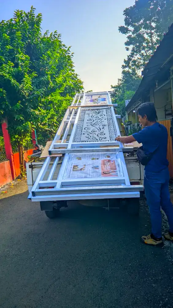 Melayani jasa laser cutting & konstruksi besi untuk rumah, ruko,