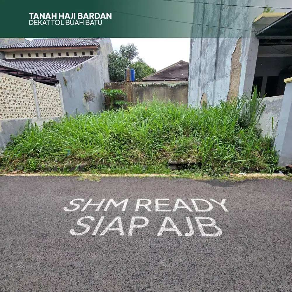 Jarang Ada Tanah di Bandung Kidul Siap Bangun