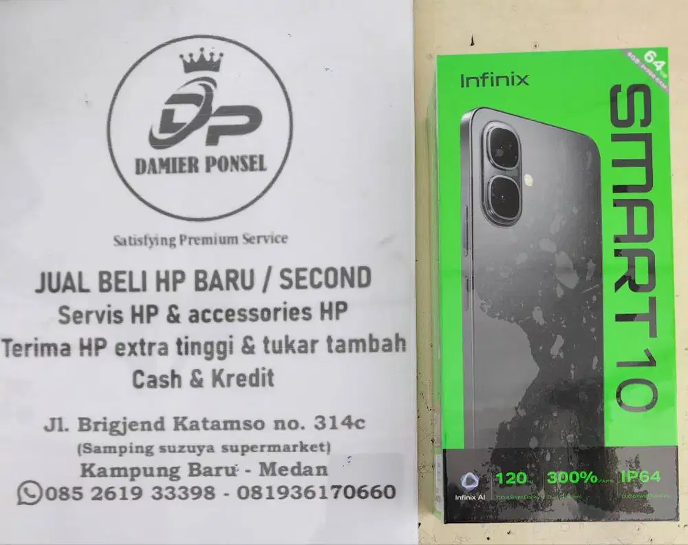 INFINIX SMART 10 (3+3/64) NEW GARANSI RESMI NASIONAL