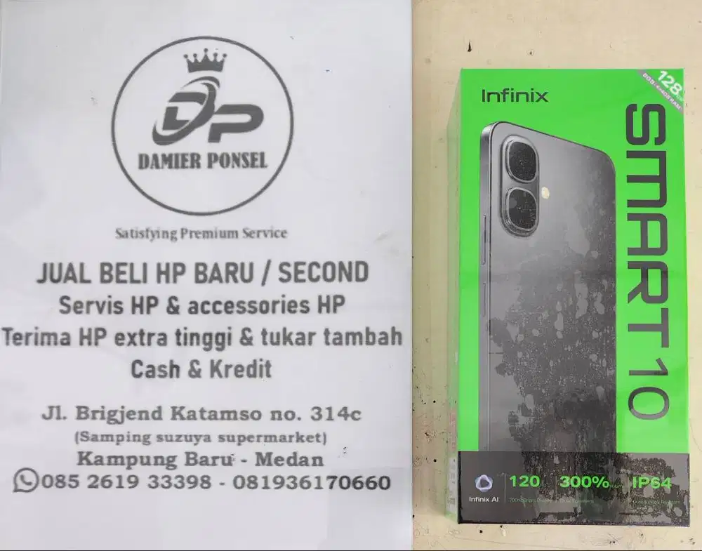INFINIX SMART 10 (4+4/128) NEW GARANSI RESMI NASIONAL