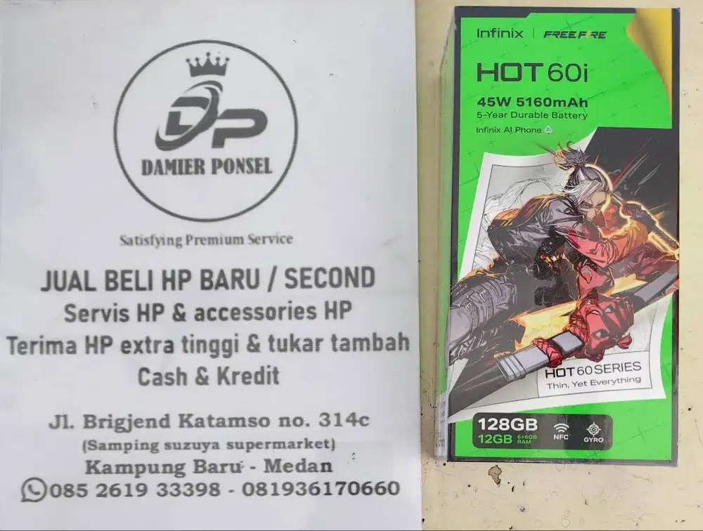 INFINIX HOT 60I (6+6/128) NEW GARANSI RESMI NASIONAL