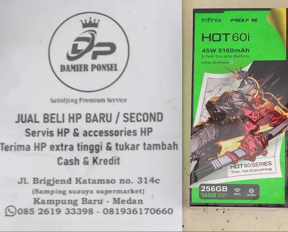 INFINIX HOT 60I (8+8/256) NEW GARANSI RESMI NASIONAL