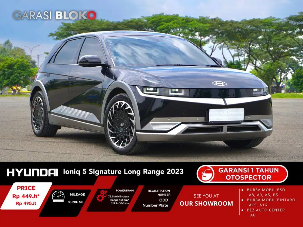 (Warranty ON) Hyundai Ioniq 5 EV Signature Long Range 2023