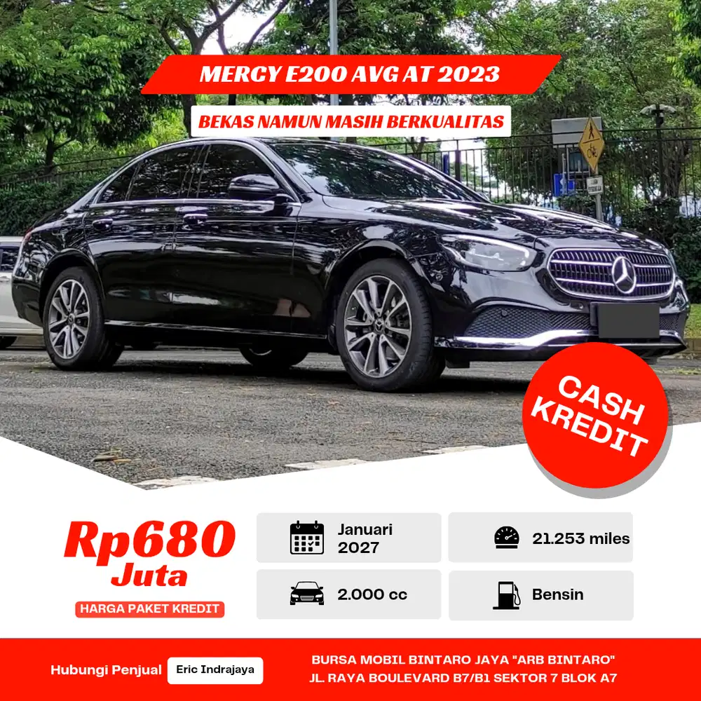 Mercedes-Benz E200 Avantgarde 2.0 AT 2023