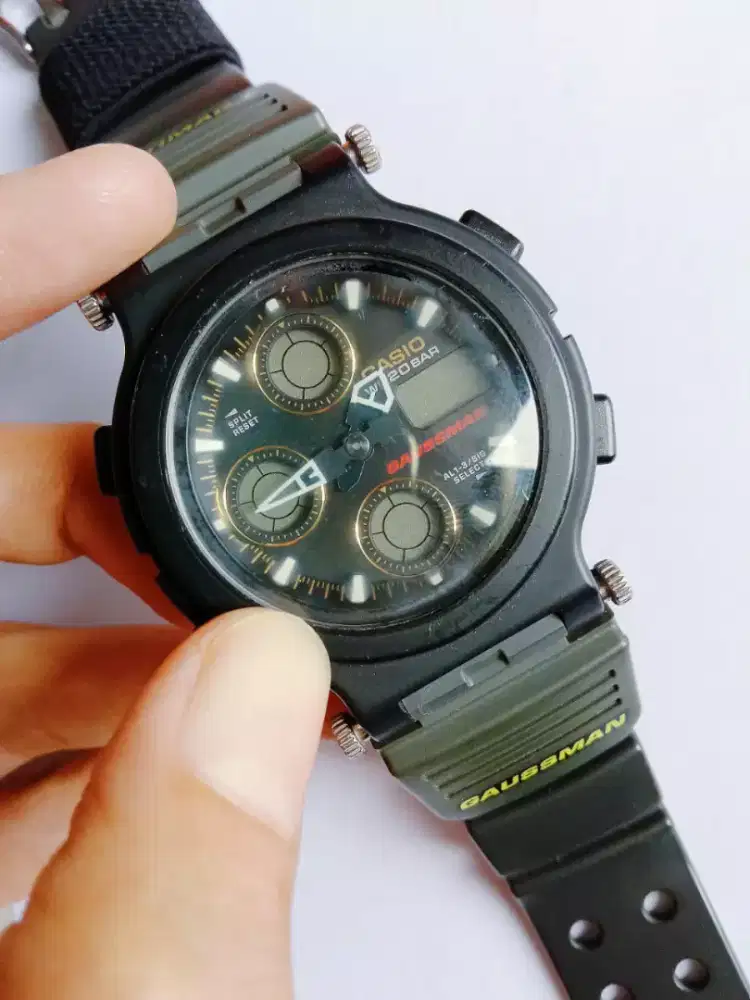 dijual jam tangan g shock aw 571 japan