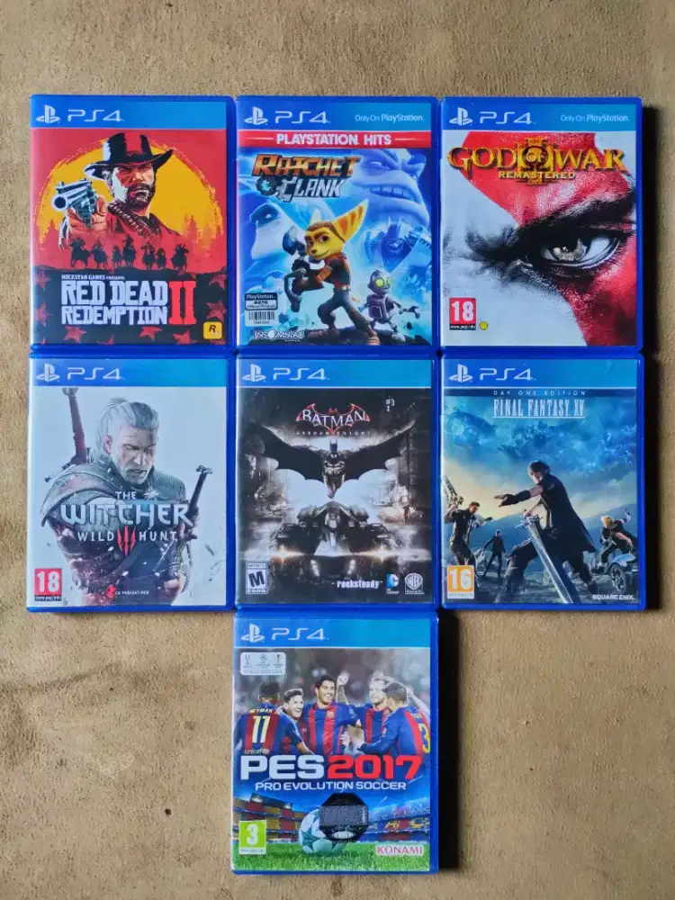 Dijual kaset PS4
