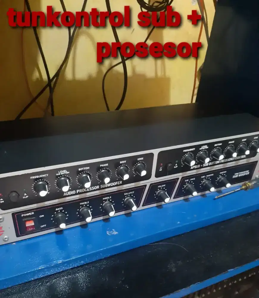 Mixser, prosesor, tune kontrol