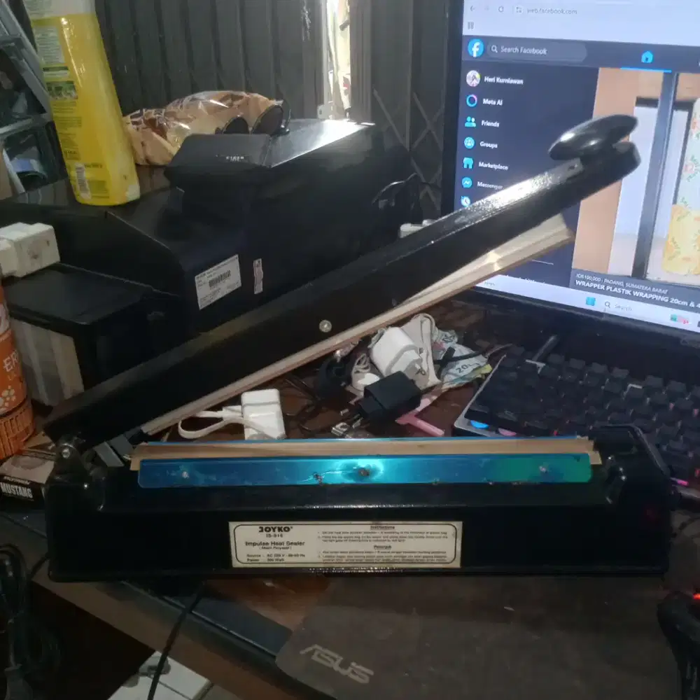 Joyko Impulse Heat Sealer Mesin Penyegel Body Besi 30cm