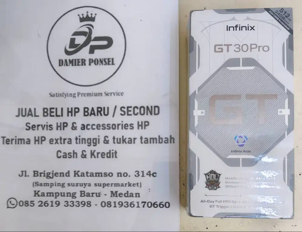 INFINIX GT 30 PRO 5G (12+12/512) NEW GARANSI RESMI NASIONAL