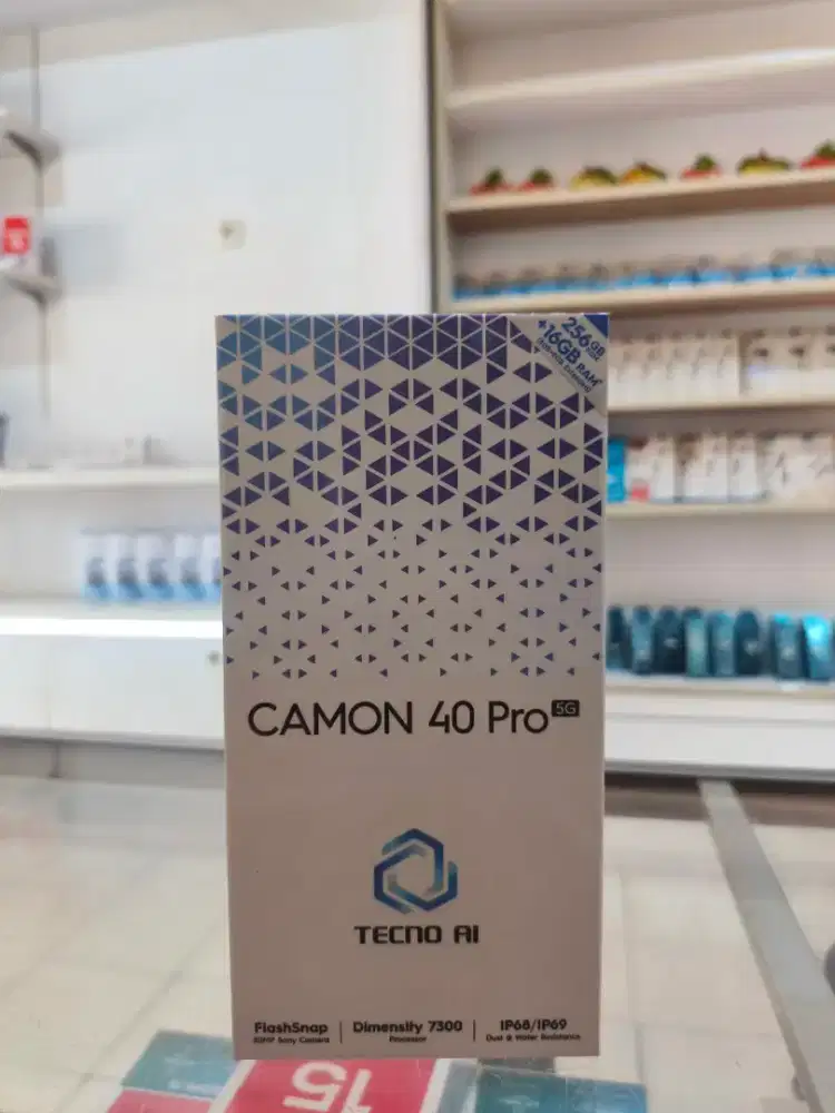 Tecno Camon 40 Pro 5G 8/256 Promo terbatas bisa Kredit