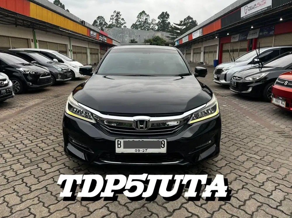 HONDA ACCORD VTIL AT 2017 HITAM FACELIFT