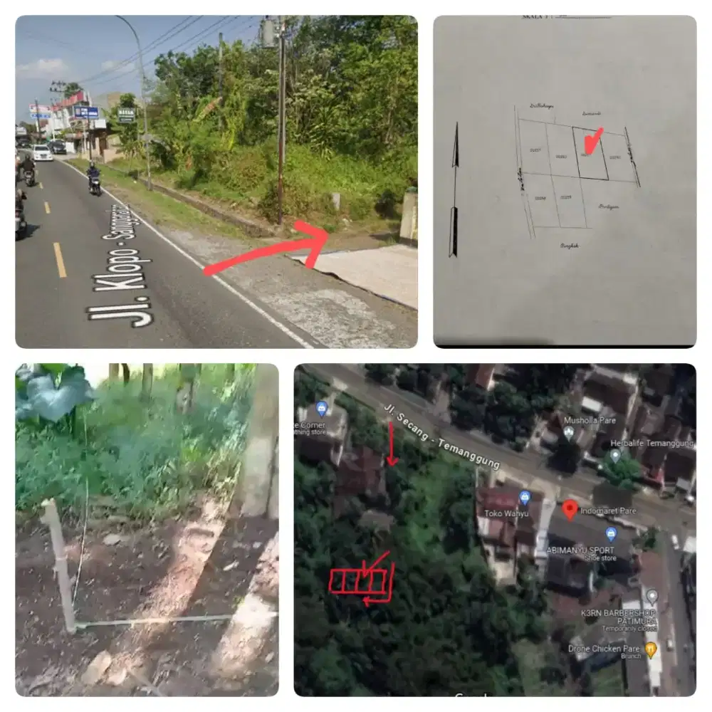 TANAH KAVLING MURAH DEKAT JALAN PROPINSI
