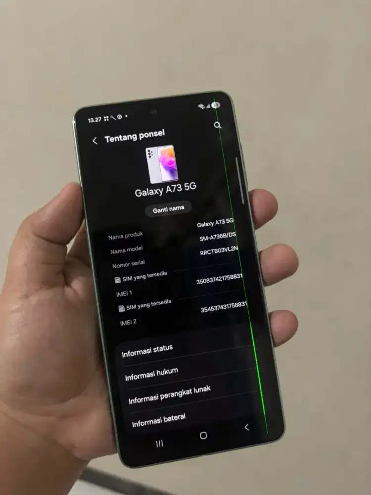 SAMSUNG A73 5G 8/256GB ORI SEIN