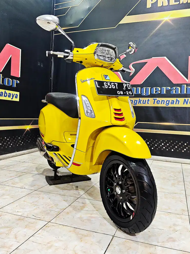 Sprint S abs clasic Modern Yellow Sole glossy .Anugerah motor rungkut