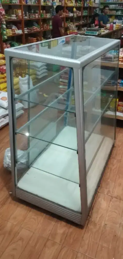 Jual etalase alumunium kaca