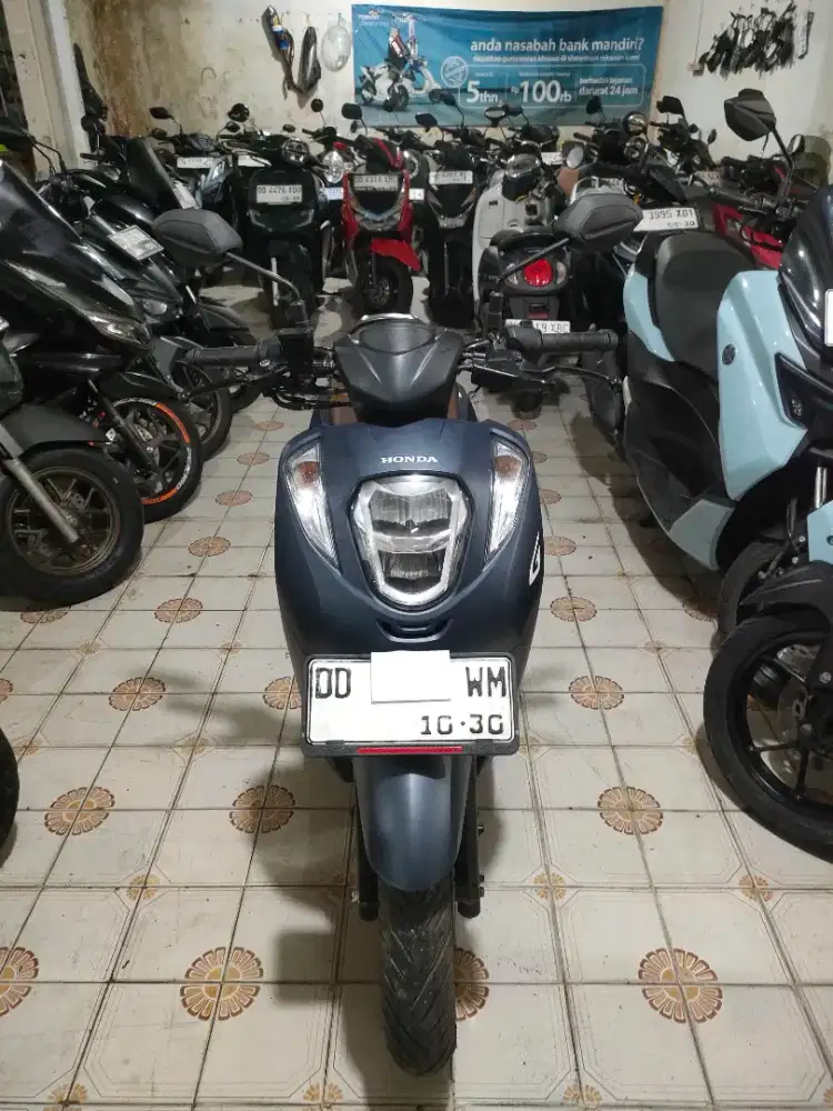 Honda Genio ISS 110cc 2025 biru