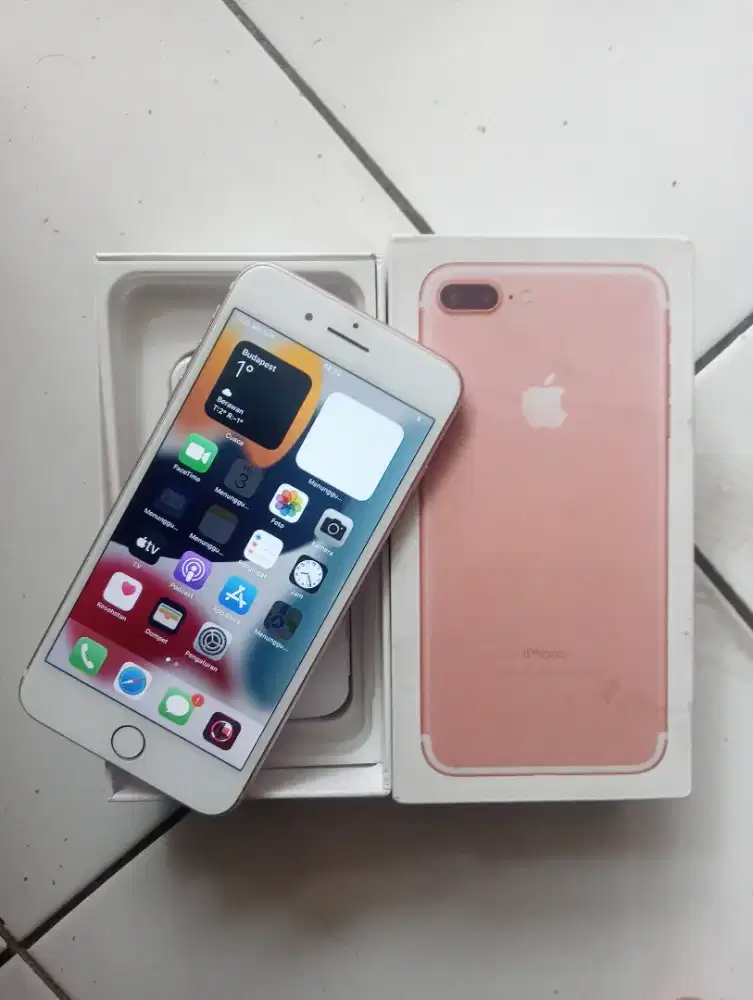 iPhone 7+ internal 128GB hp fullset