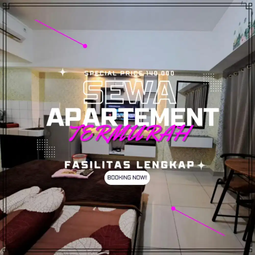 Sewa apartemen Serpong Green View Tangerang Harian/Transit Termurah