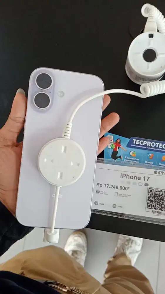 IPHONE 17 256 RESMI IBOX PROMO CASHBACK 1JT