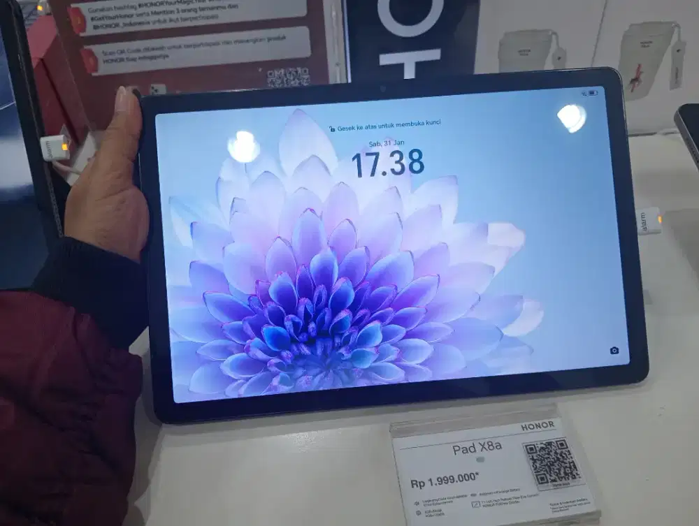TAB ANAK MURAH 4/128 WIFI ONLY HONOR PAD X8A
