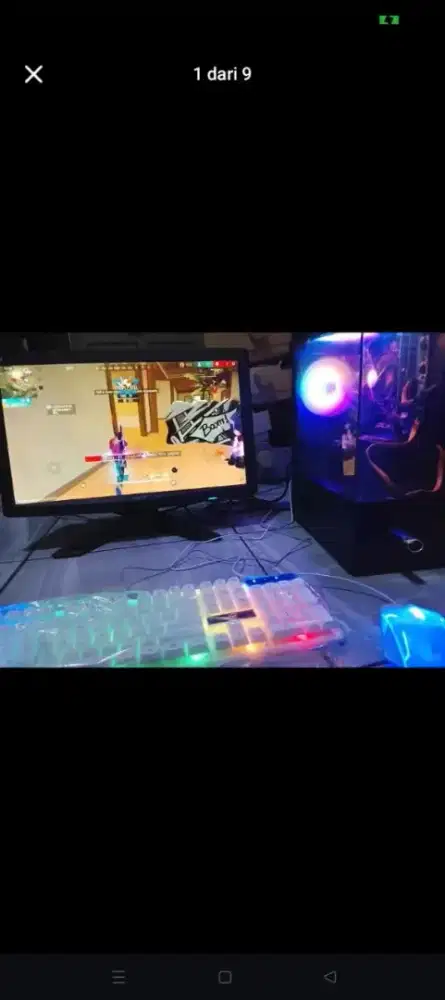 komputer i7 -2600+12gb+SSD 128gb edit game kantor siap pakai bosku