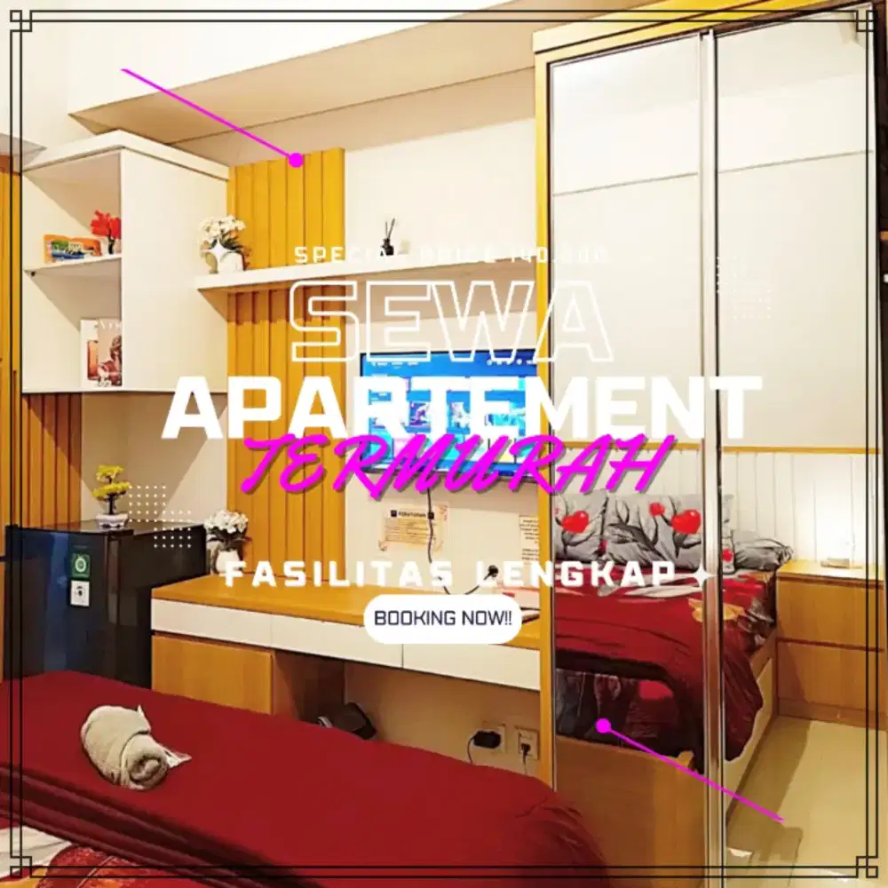 Sewa apartemen Sky house BSD CITY Tangerang Harian/Transit Termurah