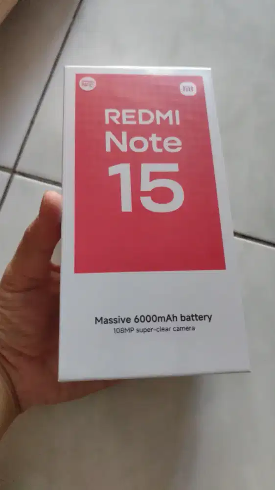 Redmi Note 15 Garansi Resmi BNIB 6/128 Gb