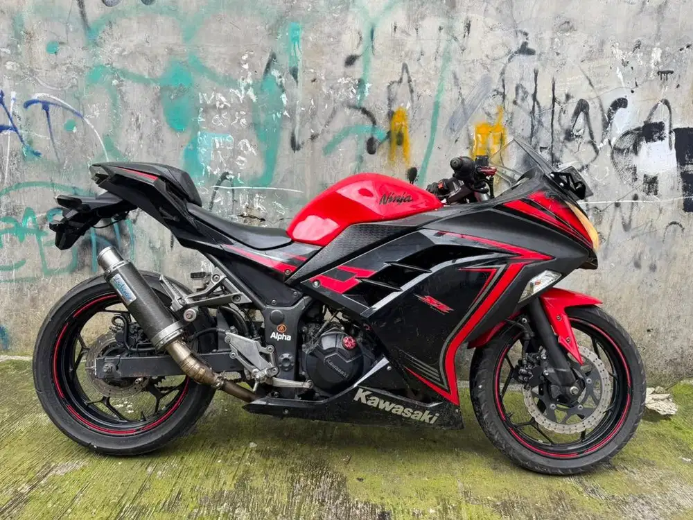 Kawasaki Ninja 250 2 silinder thun 2015 mesin halus jozz siap gas gan.