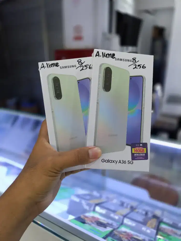 Samsung A36 5g 8/256 New segel lime ready stok