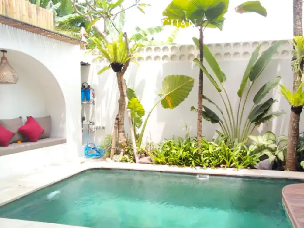 Villa Baru dengan konsep mediterania dekat pantai kedungu bali