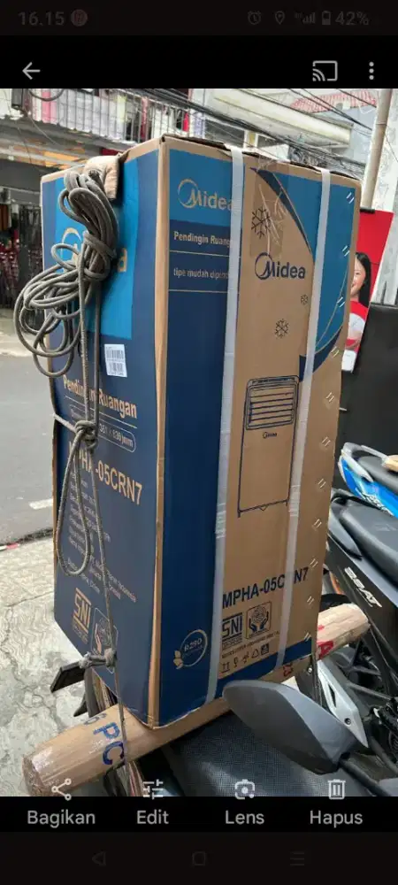 AC portable Midea 0,5pk