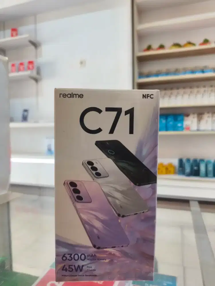 Realme C71 4/128 Promo terbatas bisa Kredit