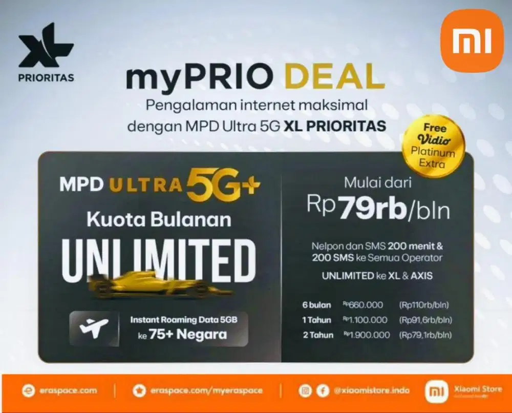 XL ultra 5G unlimited