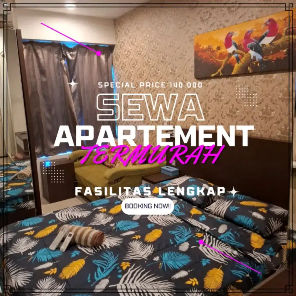 Sewa apartemen Tangerang SPRINGWOOD RESIDENCE Harian/Transit Termurah