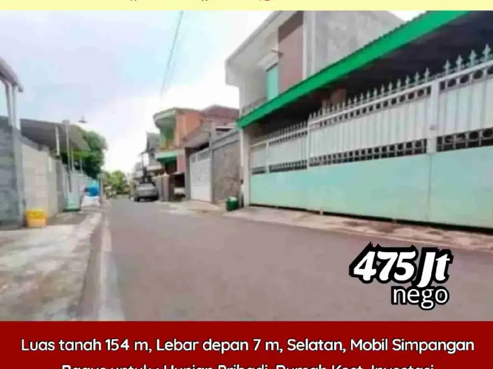 Dijual rumah diperum mojosongo solo