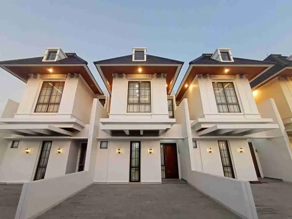 Dijual Rumah Baru Townhouse Classic Bisa KPR lokasi Strategis Jatimekar Jatiasih Kota Bekasi