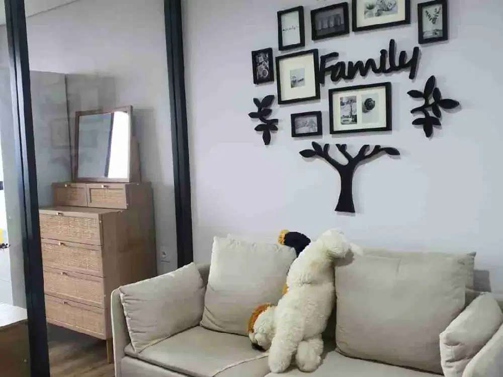 apartemen 1BR full furnish baru the smith alam sutera tangerang