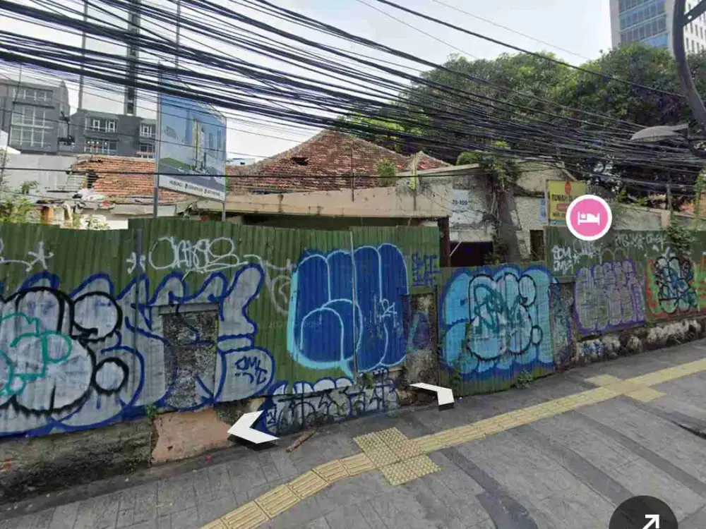 Tanah menteng jl jaksa kebon sirih lt 529