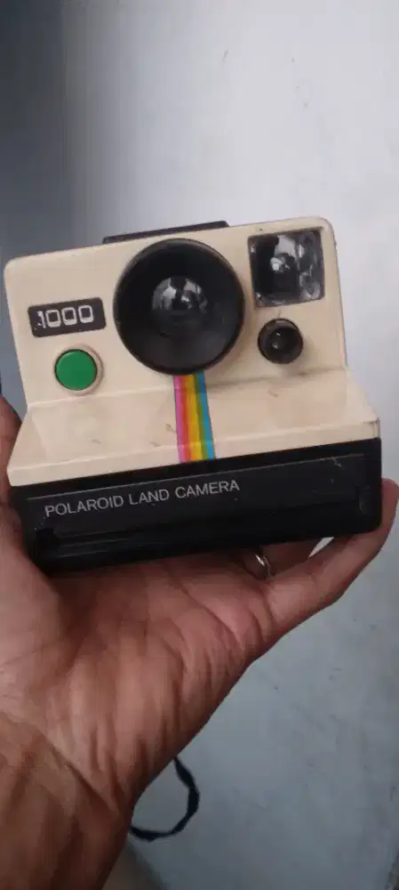 Kamera jadul polaroid land camera 1000