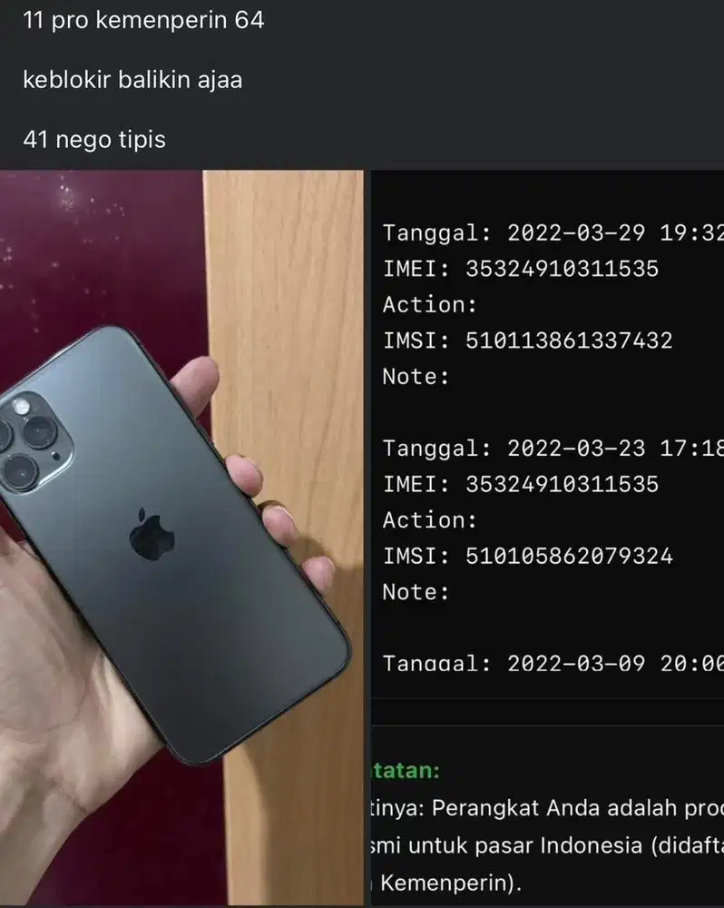 iphone 11 pro kemenferin