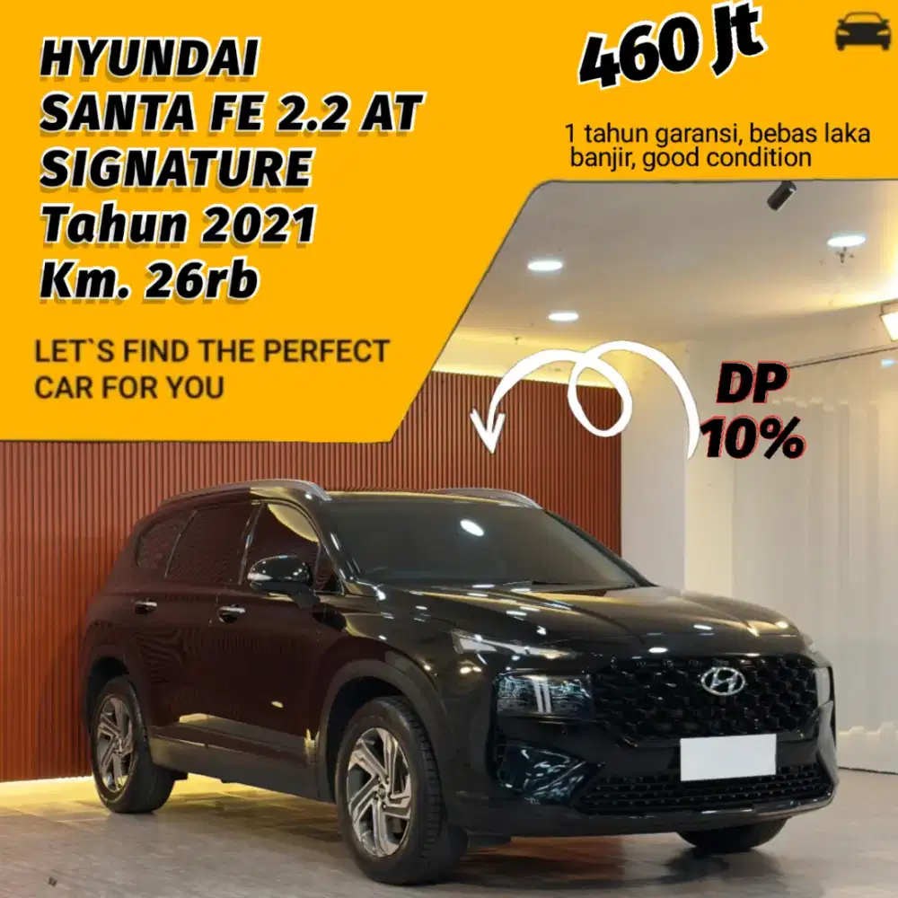 Hyundai Santafe Signature 2.2 AT Tahun 2021