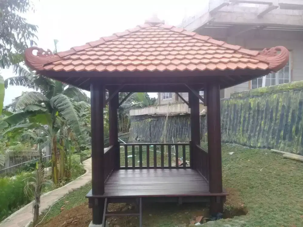 Jual gazebo kelapa